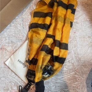 HARRY POTTER hufflepuff Scarf Camera Strap